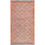 Pasargad Home Vintage Kilim Multi Lamb\'s Wool Area Rug- 6\' 3" X 11\' 3"51086