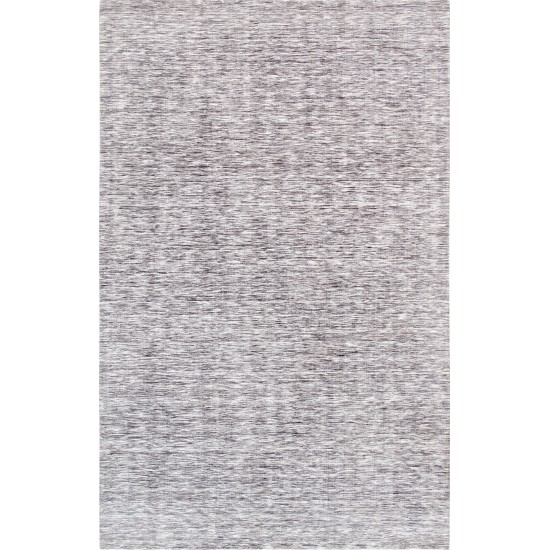 Transitional Hand-Loomed Polyester and Cotton Area Rug- 5x8 RENO-08 5X8