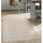 Pasargad Home Modern Collection Hand-Loomed Jute Area Rug- 5' 0" X 8' 0"