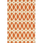 Pasargad Home Area Rug Kilim Flat Weave Lamb's Wool Orange 2' 0" X 3' 0"
