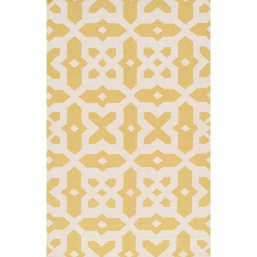 Kilim Hand-Woven Lamb's Wool Area Rug- 2' 0" X 3' 0" PVCD-10371 2X3