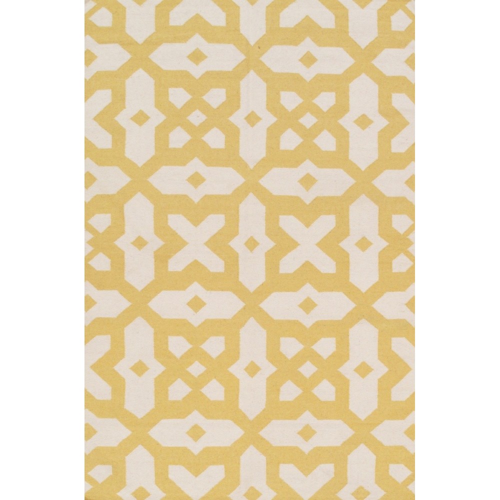 Kilim Hand-Woven Lamb's Wool Area Rug- 2' 0" X 3' 0" PVCD-10519 2X3