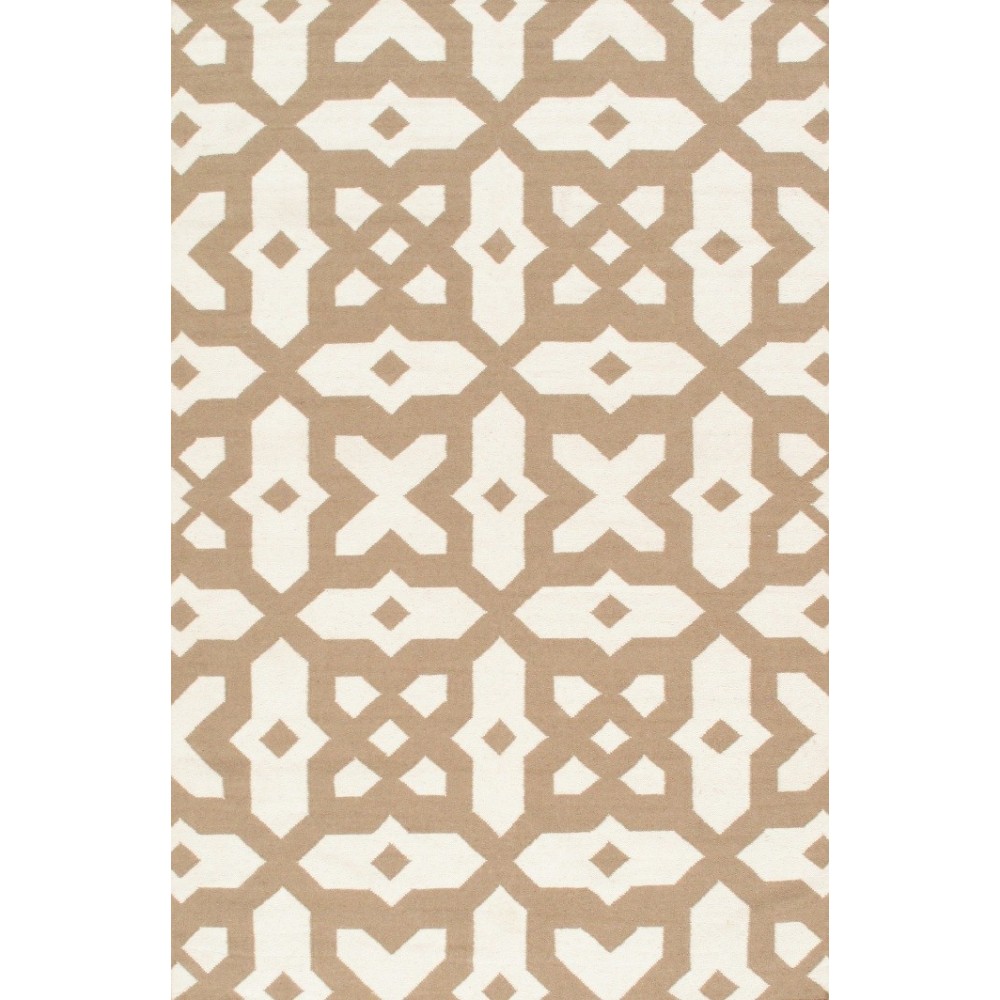 Pasargad Home Area Rug Kilim Flat Weave Lamb's Wool Beige 2' 0" X 3' 0"