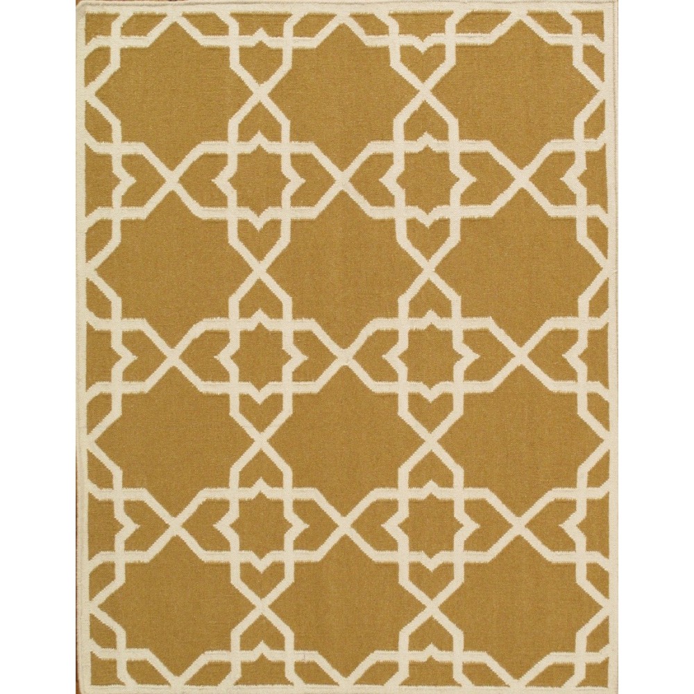 Pasargad Home Kilim Flat Weave Lamb's Wool Area Rug- 6' 0" X 9' 0" Pasargad Home Kilim Flat Weave Lamb's Wool Area Rug- 6' 0" X 9' 0"