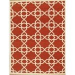 Pasargad Home Area Rug Kilim Hand-Knotted Lamb's Wool Rust 8' 0" X 10' 0"