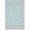 Courtyard Handmade Wool Flat Weave Dhurrie Area Rug - Light Blue/Ivory (10x14)