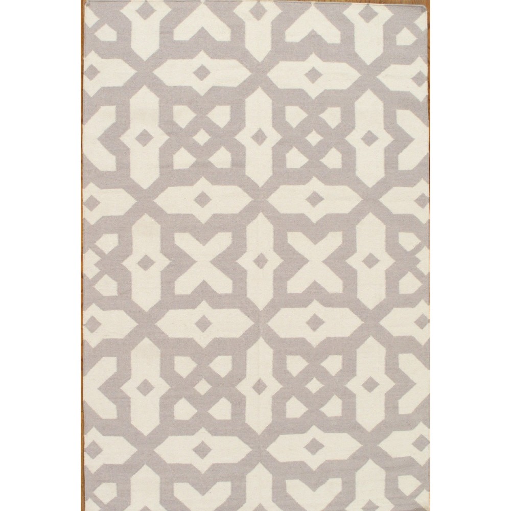 Pasargad Home Area Rug Kilim Flat Weave Lamb's Wool Grey 9' 0" X 12' 0"