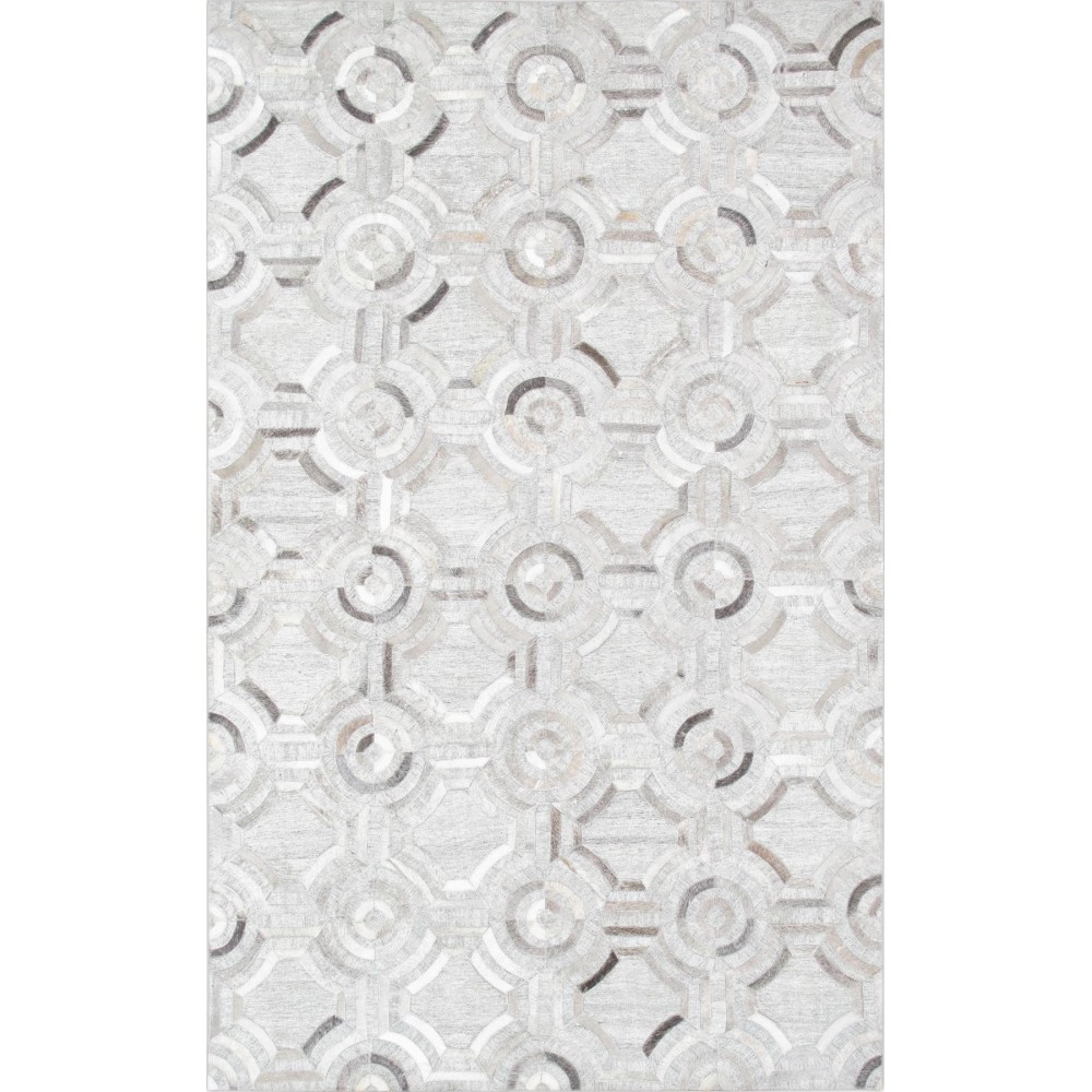 Pasargad Home Hand-Loomed Cowhide Silk Area Rug- 5X8 Pasargad Home Hand-Loomed Cowhide Silk Area Rug- 5X8
