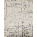 Pasargad Home Modern Collection Hand-Knotted Silk Area Rug- 6' 1" X 9' 0"