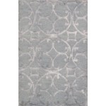 Pasargad Home Modern Hand-Knotted Silk & Wool Area Rug- 2' 0" X 3' 0" CIRC-7 2X3