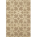 Pasargad Home Modern Hand-Knotted Silk & Wool Area Rug- 2' 0" X 3' 0" CIRC-3 2X3