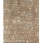 Modern Hand-Knotted Silk & Wool Area Rug- 2\' 0" X 3\' 0" REFLECTION-3 2X3