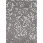 Pasargad Home Area Rug Modern Hand-Knotted Silk, Wool Toupe 2' 0" X 3' 0"