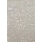 Pasargad Home Modern Hand-Knotted Silk & Wool Area Rug- 4' 1" X 5' 11"