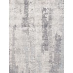 Pasargad Home Area Rug Modern Hand-Knotted Silk, Wool Silver 9' 2" X 12' 0"