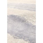 Pasargad Home Modern Collection Hand-Knotted Silk & Wool Area Rug- 8' 1" X 9'11"