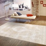 Pasargad Home Vintage Overdye Collection Beige Wool Area Rug- 9' 4" X 12' 9"