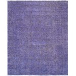 Pasargad Home Vintage Vintage Purple Lamb's Wool Area Rug- 9' 2" X 11'11"