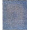 Pasargad Home Vintage Overdye Blue Lamb's Wool Area Rug-10' 1" X 12' 6"