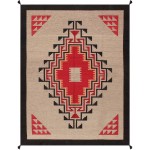 Pasargad Home Kilim Collection Hand-Woven Wool Area Rug- 9' 0" X 11' 9"