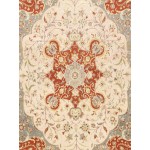 Pasargad Home Tabriz Hand-Knotted Silk & Wool Area Rug- 9'11" X 14' 0"