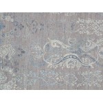 Pasargad Home Transitional Hand-Knotted Silk & Wool Area Rug- 8' 1" X 10' 0"