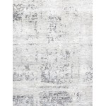 Pasargad Home Modern Collection Hand-Knotted Silk Area Rug- 8'11" X 12' 1"