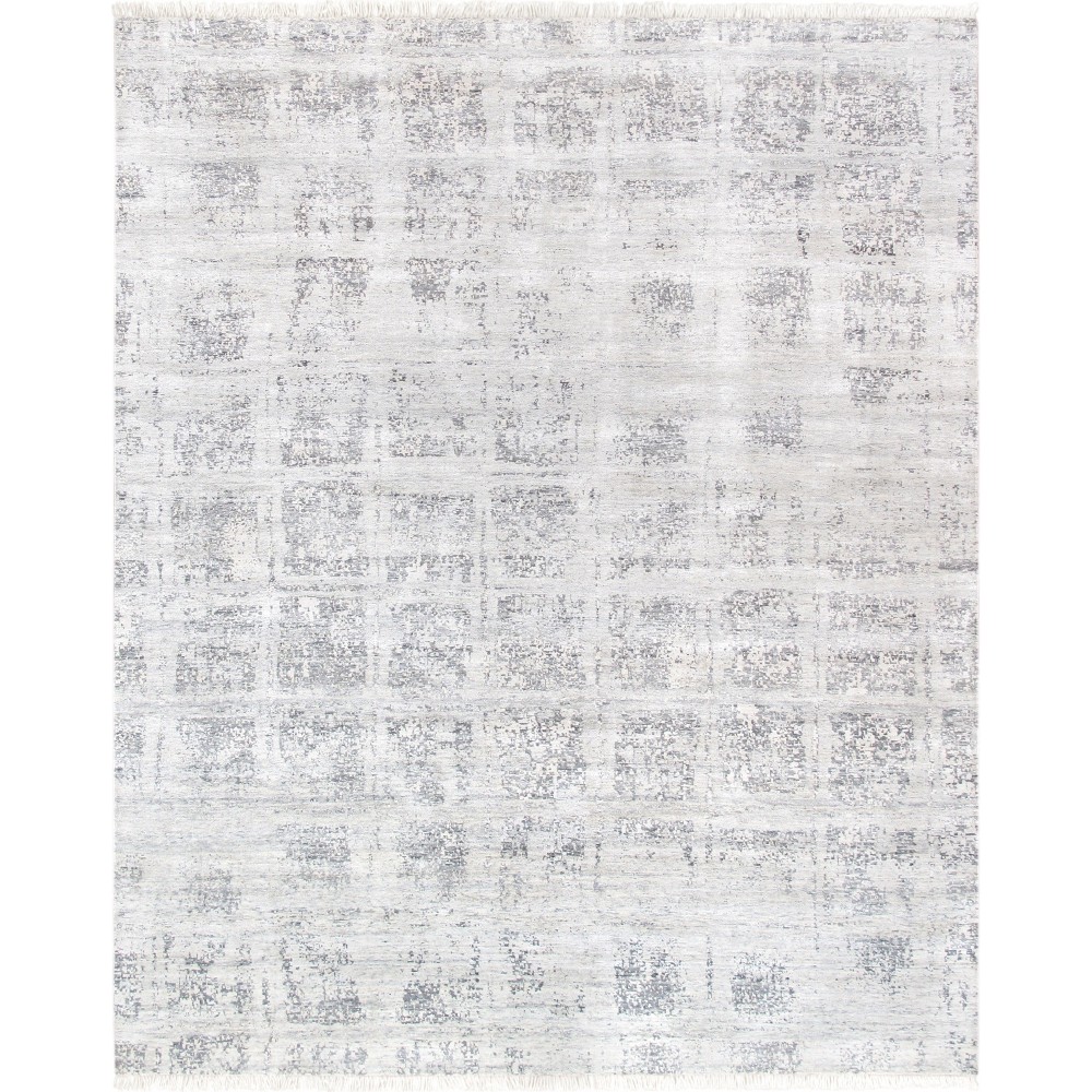 Pasargad Home Modern Collection Hand-Knotted Silk Area Rug- 6' 3" X 9' 3" Pasargad Home Modern Collection Hand-Knotted Silk Area Rug- 6' 3" X 9' 3"