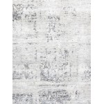 Pasargad Home Modern Collection Hand-Knotted Silk Area Rug- 6' 3" X 9' 3"