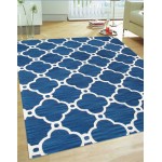 Pasargad Home Transitiona Hand-Tufted Lamb's Wool Area Rug- 7' 9" X 9' 9"