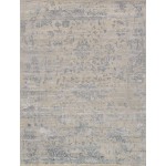 Pasargad Home Transitional Hand-Knotted Silk & Wool Area Rug- 7\'11" X 9\'10"