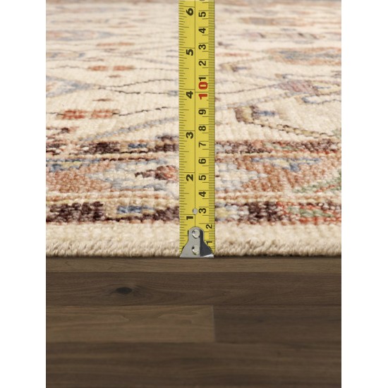 Pasargad Home Area Rug Sultanabad Hand-Knotted Wool Ivory 8' 0" X 10' 0"