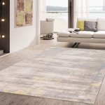 Area Rug Modern Hand-Loomed Silk, wool, cotton Ivory 8' 0" X 10' 0"