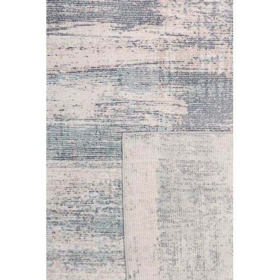 Modern Hand-Loomed Bamboo Silk & Wool Area Rug- 8' 0" X 10' 0" PEL-46v 8x10