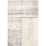 Pasargad Home Area Rug Modern Hand-Loomed Silk, wool Silver 5' 0" X 8' 0"