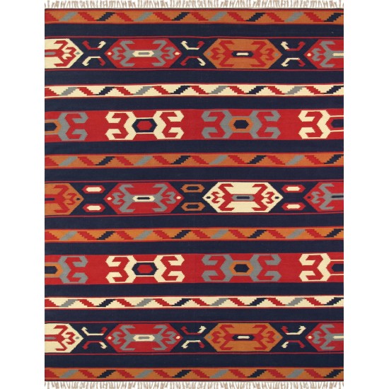 Pasargad Home Anatolian Hand-Woven Cotton Area Rug- 9' 0" X 12' 0" PBB-06 9X12