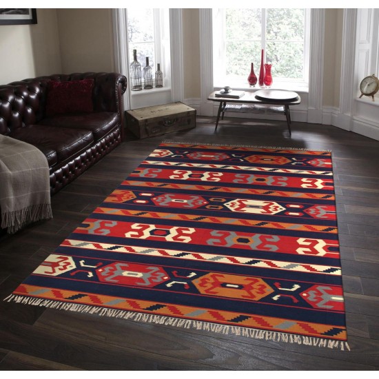 Pasargad Home Anatolian Hand-Woven Cotton Area Rug- 9' 0" X 12' 0" PBB-06 9X12