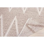 Pasargad Home Area Rug Simplicity Hand-Woven Cotton Beige 4' 0" X 6' 0"