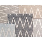 Pasargad Home Area Rug Simplicity Hand-Woven Cotton Navy 4' 0" X 6' 0"