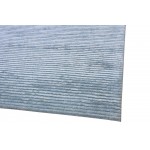 Pasargad Home Edgy Hand-Tufted Silk & Wool Blue Area Rug- 5' 0" X 8' 0"