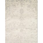 Pasargad Home Transitional Hand-Knotted Silk & Wool Area Rug- 9' 0" X 11' 11"