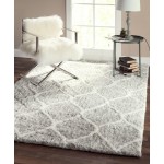 Paris Shag Moroccan Hand-Woven Microfiber & cotton Shaggy Rug- 9' 0" X 12' 0"