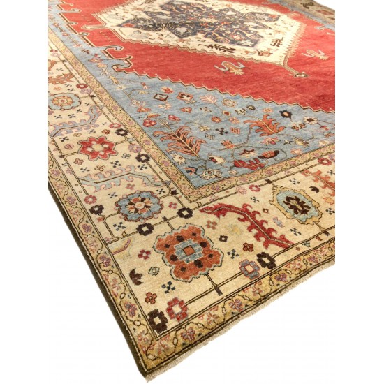 Pasargad Home Serapi Hand-Knotted Lamb's Wool Area Rug-12' 2" X 15' 2"