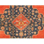 Pasargad Home Serapi Hand-Knotted Lamb's Wool Area Rug- 12' 1" X 15' 1"