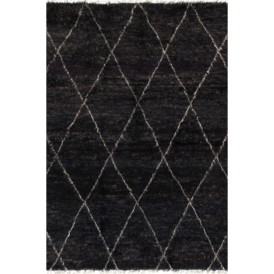 Pasargad Home Casablanca Moroccan Hand-Knotted Wool Area Rug- 8'10" X 11' 1"