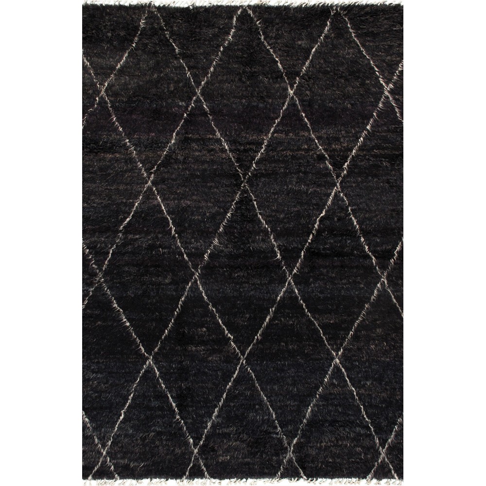 Pasargad Home Casablanca Moroccan Hand-Knotted Wool Area Rug- 8'10" X 11' 1"