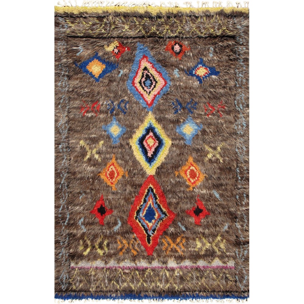 Pasargad Home Casablanca Collection Hand-Knotted Wool Area Rug- 5'10" X 8'10" Pasargad Home Casablanca Collection Hand-Knotted Wool Area Rug- 5'10" X 8'10"