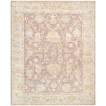 Pasargad Home Oushak Hand-Knotted Lamb's Wool Area Rug- 9' 3" X 11' 10"