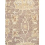 Pasargad Home Oushak Hand-Knotted Lamb's Wool Area Rug- 9' 3" X 11' 10"