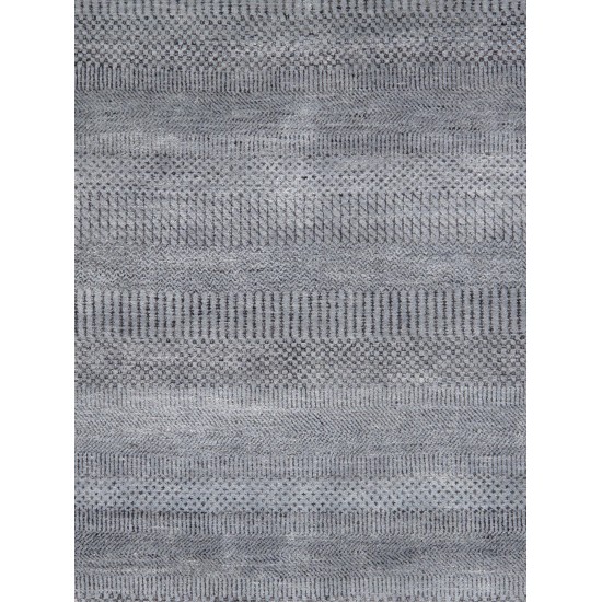 Pasargad Home Transitional Hand-Knotted Silk and wool Area Rug- 8' 2" X 8' 2"